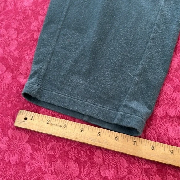 Eileen Fisher L Steel blue Dark Gray Knit Top AND pant set pockets drop shoulder - Picture 10 of 12